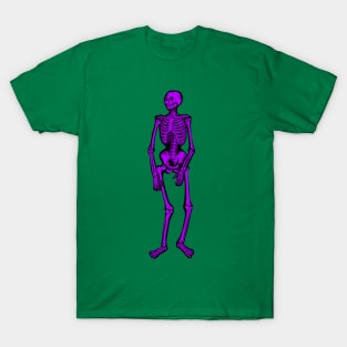 Purple Skeleton T-Shirt